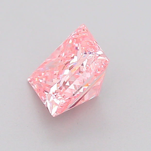 princess 1.16 carat fancy intense pink vs1  g vg slight