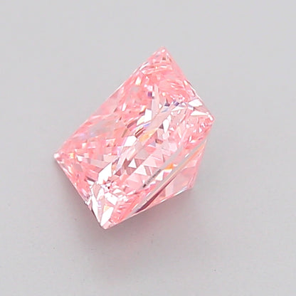 PRINCESS 1.16 CARAT FANCY INTENSE PINK VS1  G VG SLIGHT