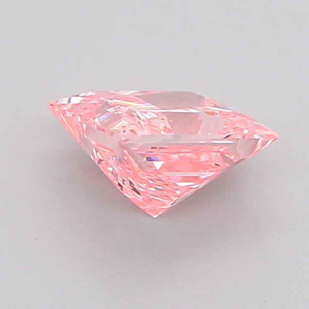 princess 1.3 carat fancy vivid pink vvs2  vg vg strong