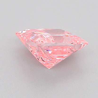 PRINCESS 1.3 CARAT FANCY VIVID PINK VVS2  VG VG STRONG