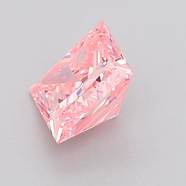 princess 1.3 carat fancy vivid pink vvs2  vg vg strong