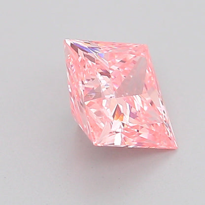 PRINCESS 1.3 CARAT FANCY VIVID PINK VVS2  VG VG STRONG