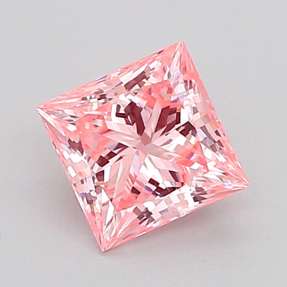 PRINCESS 1.3 CARAT FANCY VIVID PINK VVS2  VG VG STRONG