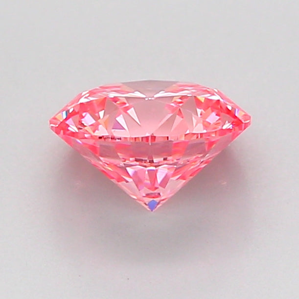 round 1.3 carat fancy vivid pink vs1 id ex ex strong