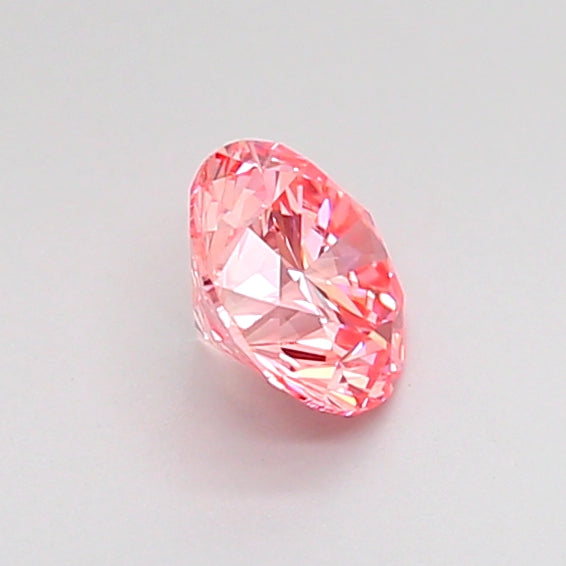 round 0.5 carat fancy vivid pink vs1 ex vg vg strong