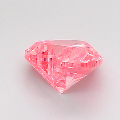 HEART 0.99 CARAT FANCY VIVID PINK VVS2  VG VG STRONG