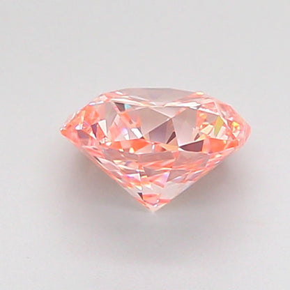 OCTAGONAL 0.92 CARAT FANCY PINK VVS2  EX EX SLIGHT