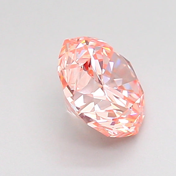 octagonal 0.92 carat fancy pink vvs2  ex ex slight