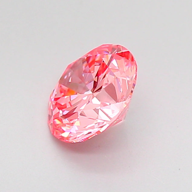 round 0.91 carat fancy vivid pink vs1 vg vg vg strong