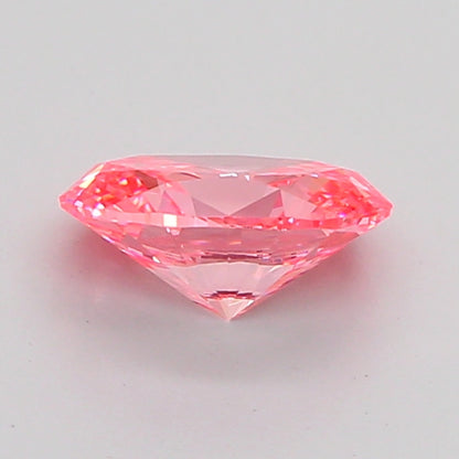 OVAL 1.03 CARAT FANCY VIVID PINK VVS2  VG VG STRONG