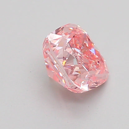CUSHION 1.08 CARAT FANCY PINK VS1  VG VG STRONG