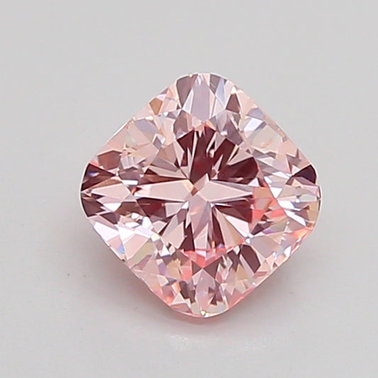 CUSHION 1.08 CARAT FANCY PINK VS1  VG VG STRONG