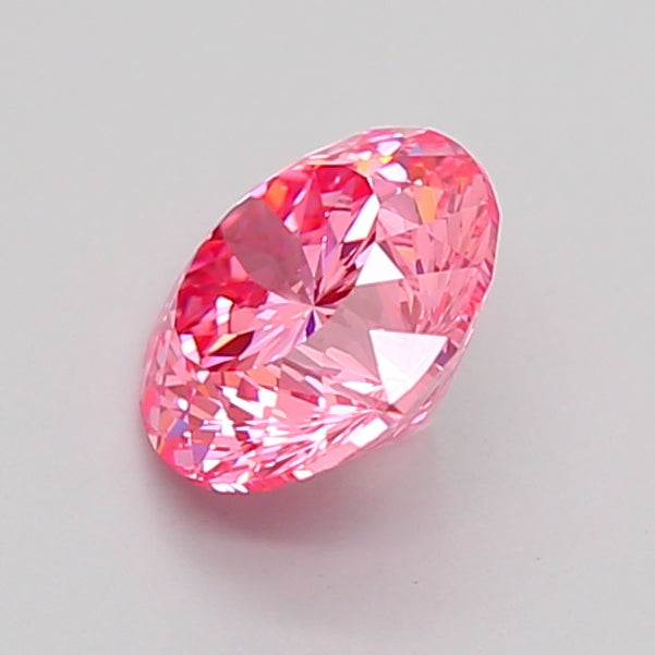 portuguese 1.23 carat fancy vivid pink vs1  ex ex slight
