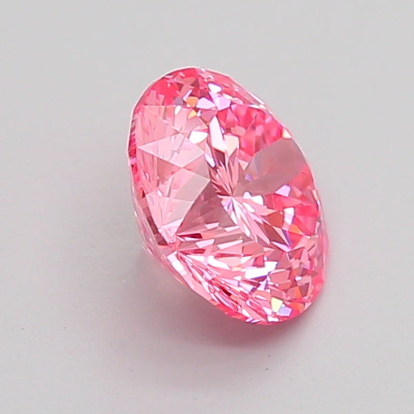 portuguese 1.23 carat fancy vivid pink vs1  ex ex slight