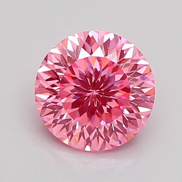 portuguese 1.23 carat fancy vivid pink vs1  ex ex slight