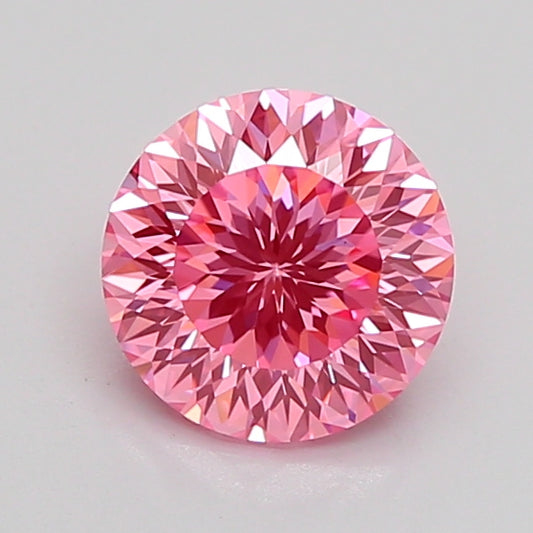 PORTUGUESE 1.23 CARAT FANCY VIVID PINK VS1  EX EX SLIGHT
