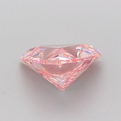 TRIANGULAR 1.35 CARAT FANCY INTENSE PINK VVS1  VG VG STRONG