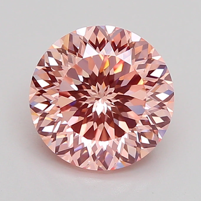 portuguese 2.28 carat fancy intense pink vvs2  ex ex slight