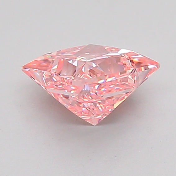 princess 0.99 carat fancy intense pink vvs2  ex vg strong