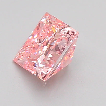 PRINCESS 0.99 CARAT FANCY INTENSE PINK VVS2  EX VG STRONG