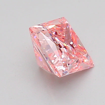 PRINCESS 0.99 CARAT FANCY INTENSE PINK VVS2  EX VG STRONG