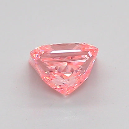 PRINCESS 0.77 CARAT FANCY INTENSE PINK VVS2  VG VG STRONG