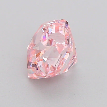 HEXAGONAL 1.02 CARAT FANCY PINK VS1  VG VG SLIGHT