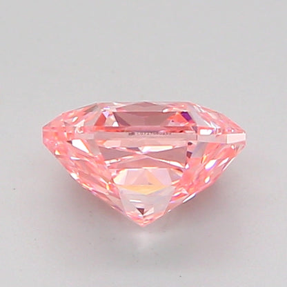 HEXAGONAL 1.03 CARAT FANCY INTENSE PINK VVS2  VG EX SLIGHT