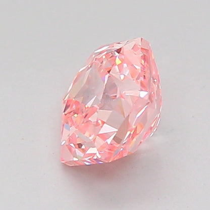 HEXAGONAL 1.03 CARAT FANCY INTENSE PINK VVS2  VG EX SLIGHT