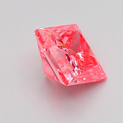 PRINCESS 1.1 CARAT FANCY VIVID PINK VVS2  VG Good STRONG