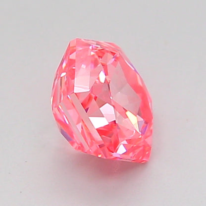 HEXAGONAL 1.03 CARAT FANCY VIVID PINK VVS2  VG VG STRONG