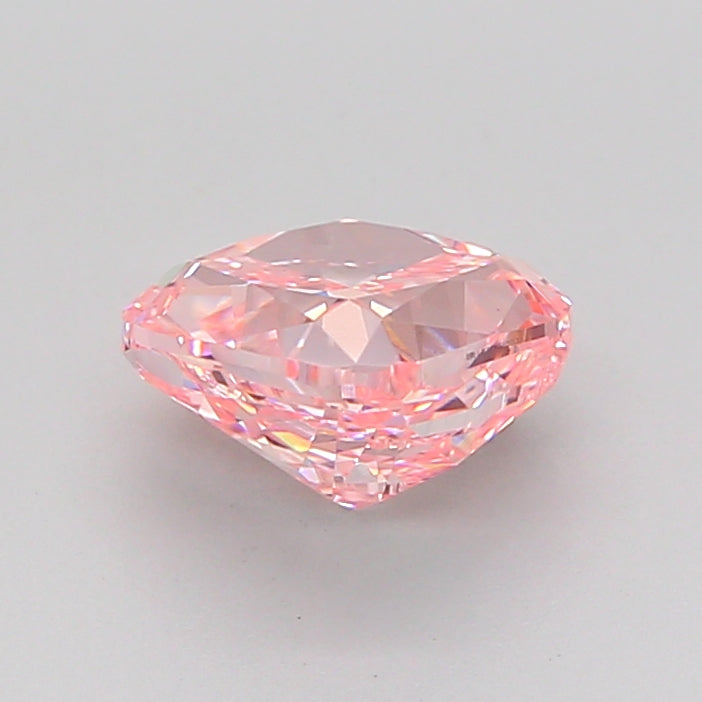 cushion 1.52 carat fancy intense pink vs2  vg fair strong