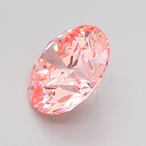round 1.08 carat fancy intense pink vvs2 id ex ex slight