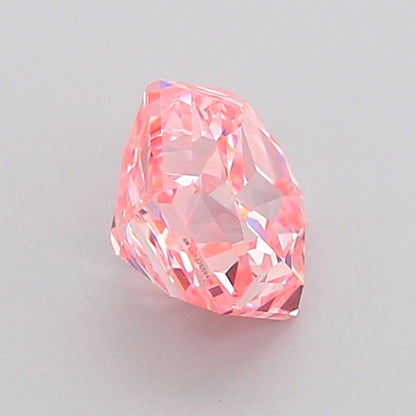 HEXAGONAL 1.06 CARAT FANCY VIVID PINK VS1  VG VG STRONG