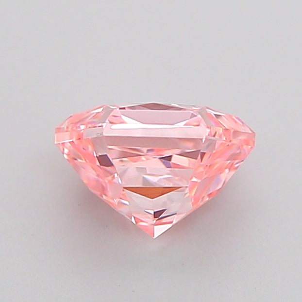hexagonal 1.05 carat fancy vivid pink vvs2  vg ex strong