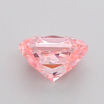 HEXAGONAL 1.05 CARAT FANCY VIVID PINK VVS2  VG EX STRONG