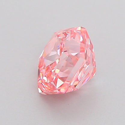 HEXAGONAL 1 CARAT FANCY VIVID PINK VS1  VG VG STRONG