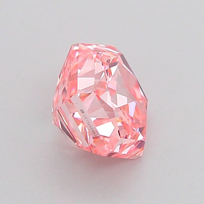 HEXAGONAL 1 CARAT FANCY VIVID PINK VS1  VG VG STRONG