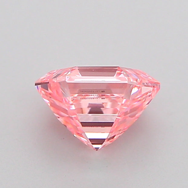 hexadecagonal 0.98 carat fancy vivid pink vs1  vg vg strong