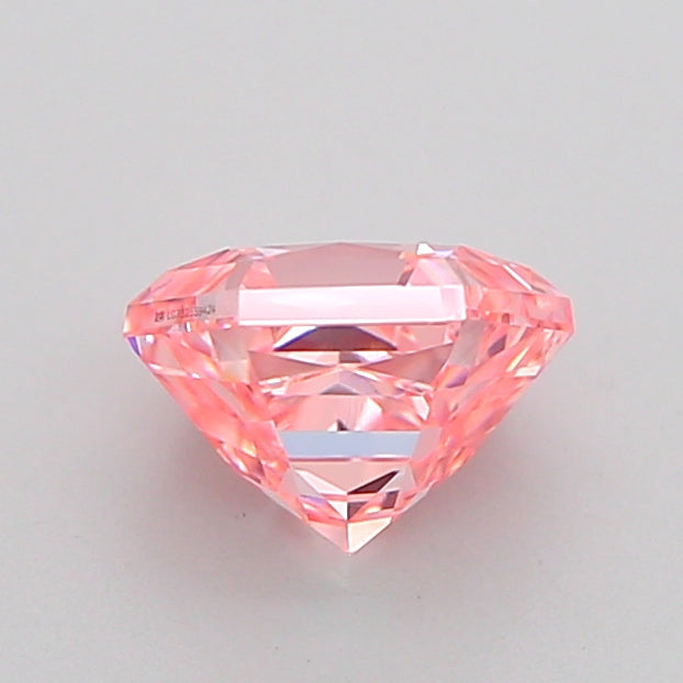 hexagonal 1.01 carat fancy intense pink vvs2  vg vg strong