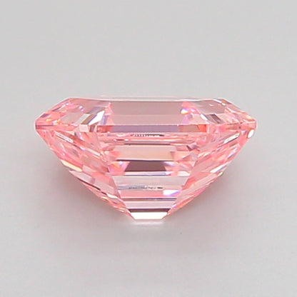 HEXAGONAL 1.02 CARAT FANCY VIVID PINK VS1  VG VG STRONG