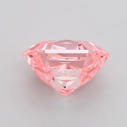 HEXAGONAL 1.05 CARAT FANCY INTENSE PINK VVS2  VG VG SLIGHT