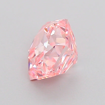 HEXAGONAL 1.05 CARAT FANCY INTENSE PINK VVS2  VG VG SLIGHT