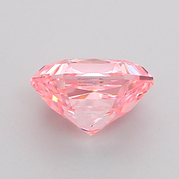 hexagonal 1.1 carat fancy vivid pink vvs1  vg ex slight