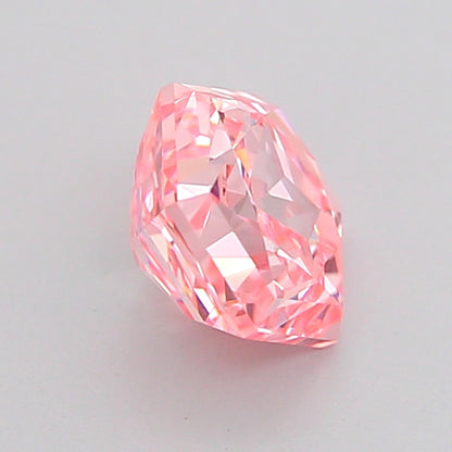 HEXAGONAL 1.1 CARAT FANCY VIVID PINK VVS1  VG EX SLIGHT