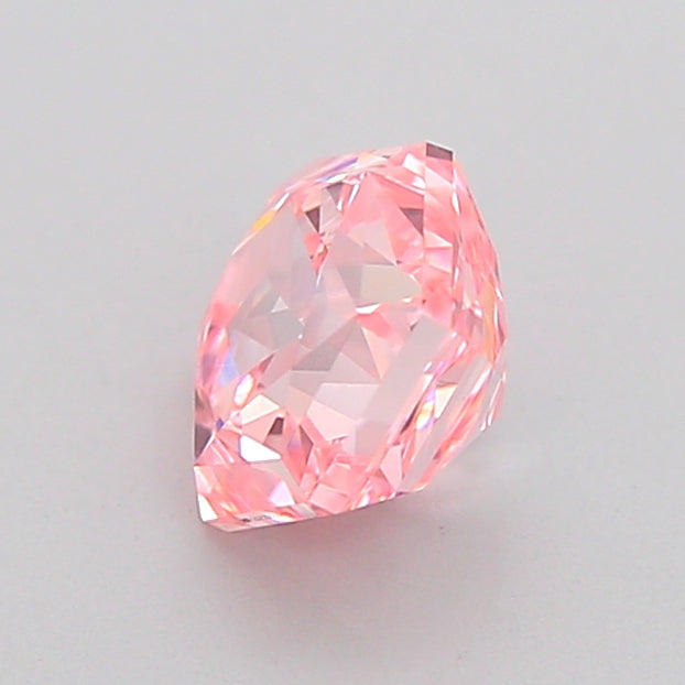 hexagonal 1.02 carat fancy vivid pink vvs2  vg vg strong