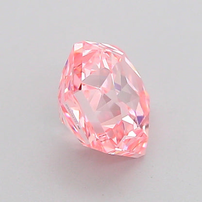 HEXAGONAL 1.02 CARAT FANCY VIVID PINK VVS2  VG VG STRONG