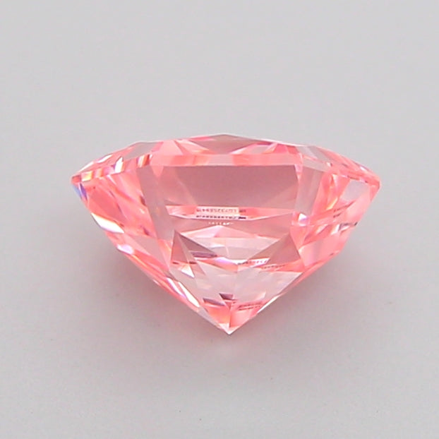 hexagonal 1.07 carat fancy vivid pink vvs2  vg vg strong