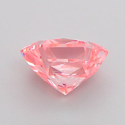 HEXAGONAL 1.07 CARAT FANCY VIVID PINK VVS2  VG VG STRONG