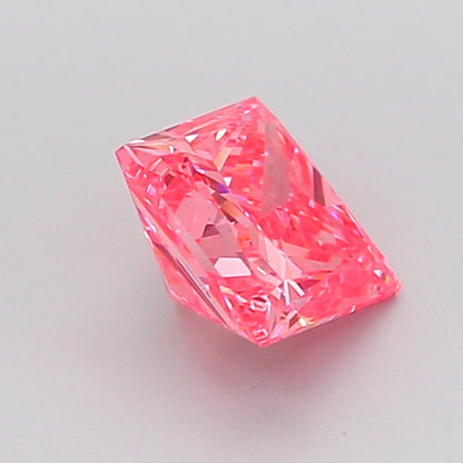 PRINCESS 1.04 CARAT FANCY VIVID PINK VVS2  VG VG STRONG